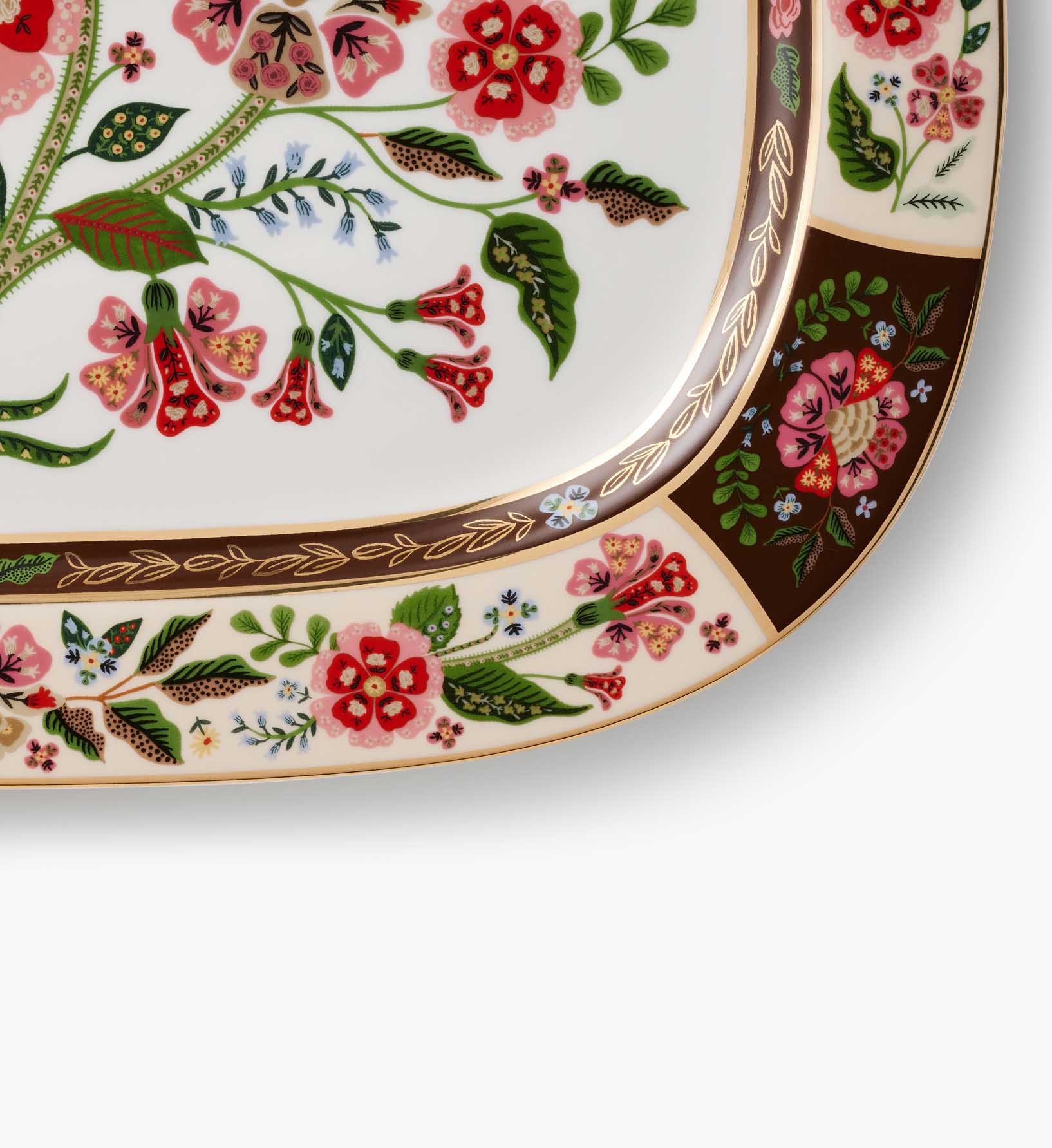 Large Porcelain Serving Platter - Gracie